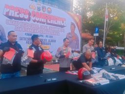 Kapolrestabes Surabaya Ungkap 163 Kasus Kejahatan Jalanan