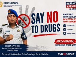 Peringati Hari Anti Narkoba Internasional, Rutan Surabaya Perkuat Komitmen Perangi Narkoba