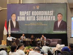 Antusiasme Tinggi Warnai Rakor KONI Surabaya, Fasilitas Latihan Cabor Jadi Prioritas
