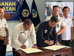 Karutan Pemalang Hadiri MoU Kanwil Ditjenpas Jateng dengan Pemkot Pekalongan