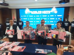 Polres Tanjung Perak Ungkap 23 Kasus Narkoba, 27 Tersangka dan 1,01 Kilogram Sabu Disita