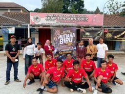 Porblok Sangkanhurip Pererat Persaudaraan Warga Lewat Turnamen Bola Voli
