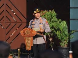 Cegah Karhutla, Polres Ngawi Larang Warga Buka Lahan dengan Cara Dibakar