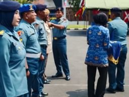 21 Personel Lanal Tegal Naik Pangkat, Ini Pesan Danlanal
