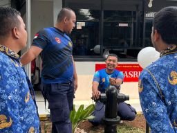 Kesiapsiagaan Penanganan Kebakaran, Rutan Jakarta Pusat Periksa dan Rawat APAR serta Sistem Hydrant