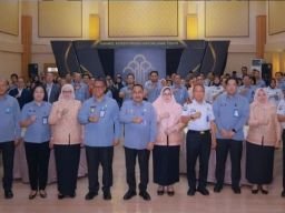 Karutan Surabaya Hadiri Pisah Sambut Pimpinan Kanwil Kemenkum Jatim, Perkuat Sinergi Kelembagaan