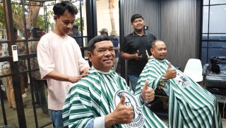 TTL Hadirkan Lamong Cukur, Berdayakan Warga Sekitar Terminal