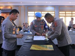 Studi Banding, Polda Aceh dan Papua Pelajari Strategi ZI Hingga Aplikasi QR Layanan Polisi