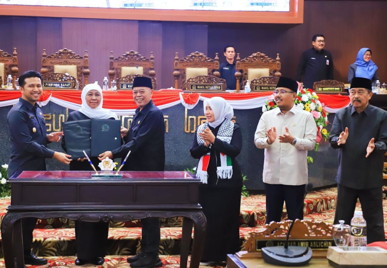 Per 31 Desember 2023, Gubernur Jatim Khofifah Indar Parawansa dan Wakil Gubernur Emil Dardak Akhiri Masa Jabatan