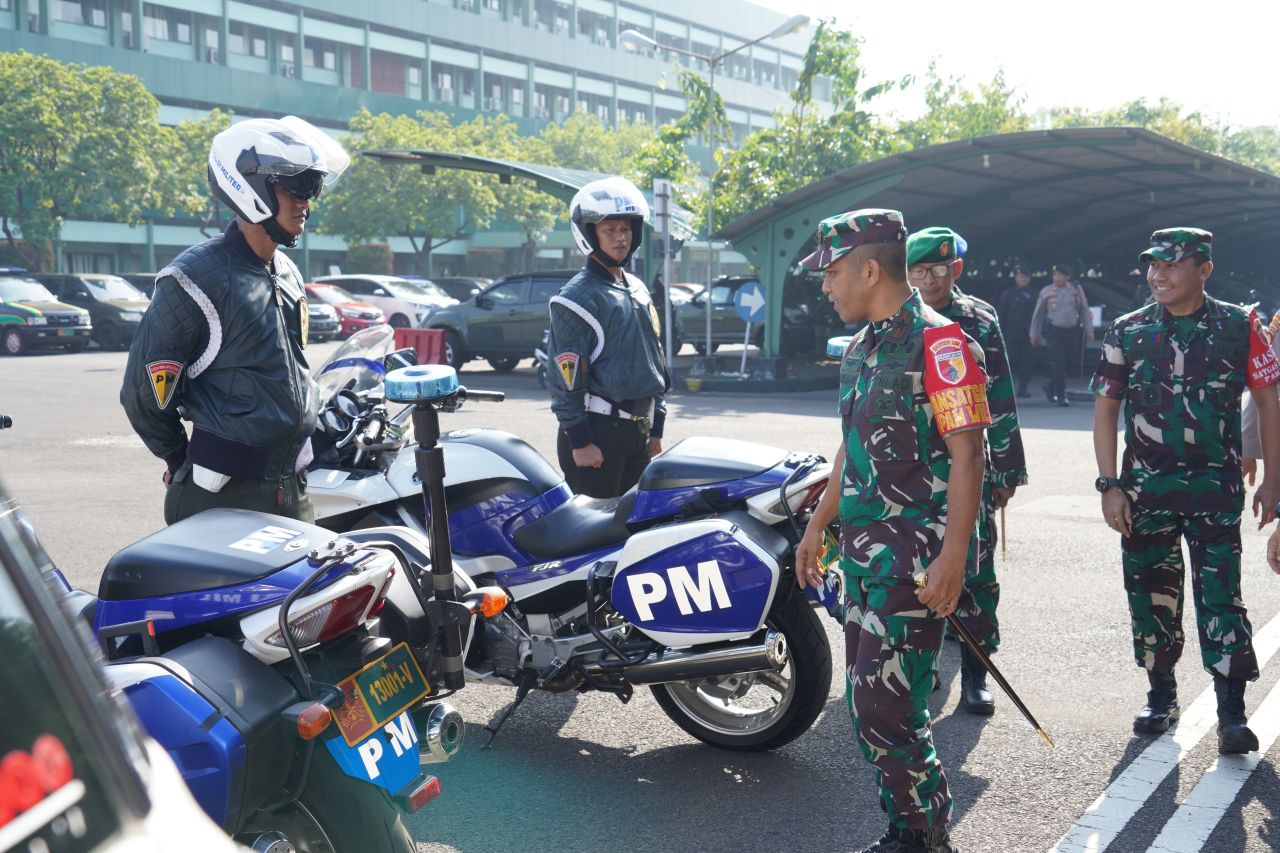 Danrem 084/BJ, Pimpin Apel Gelar Pasukan Pam VVIP Kunjungan Kerja Wakil Presiden RI