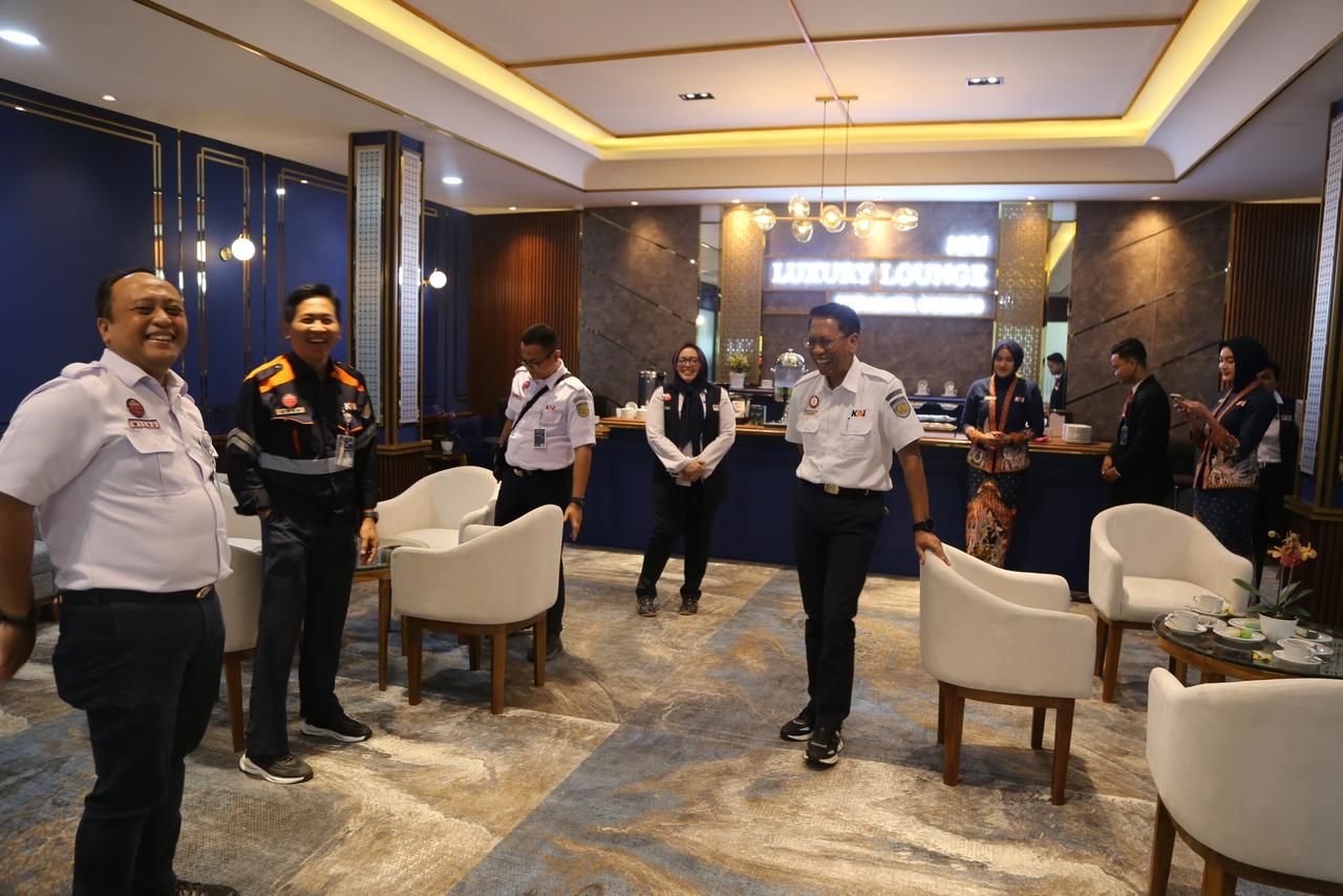 Ruang Luxury Lounge Jadi Inovasi KAI Hadirkan New Experience dan Service Excellent pada Pelanggan