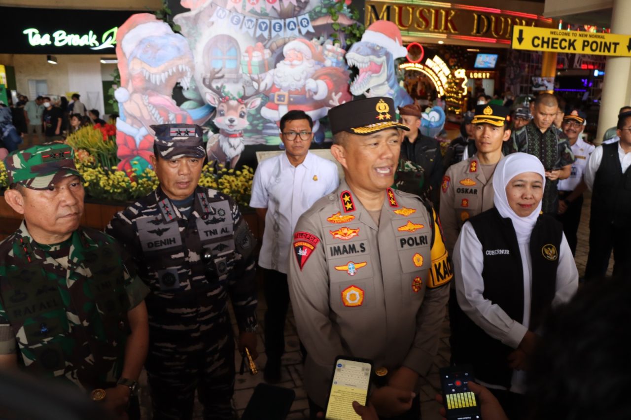 Bersama Forkompinda Kopolda Jatim Cek Moda Transportasi di Pelabuhan Tanjung Perak