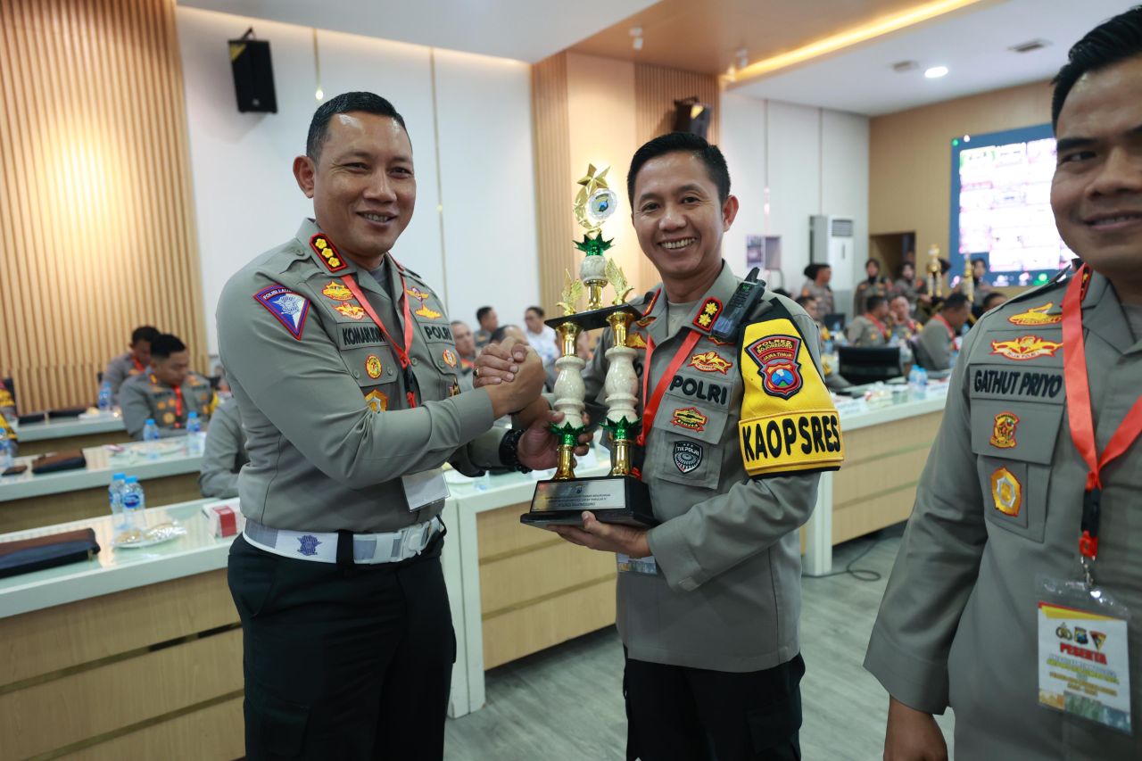 Polres Bojonegoro Raih Penghargaan dari Kapolda Jatim