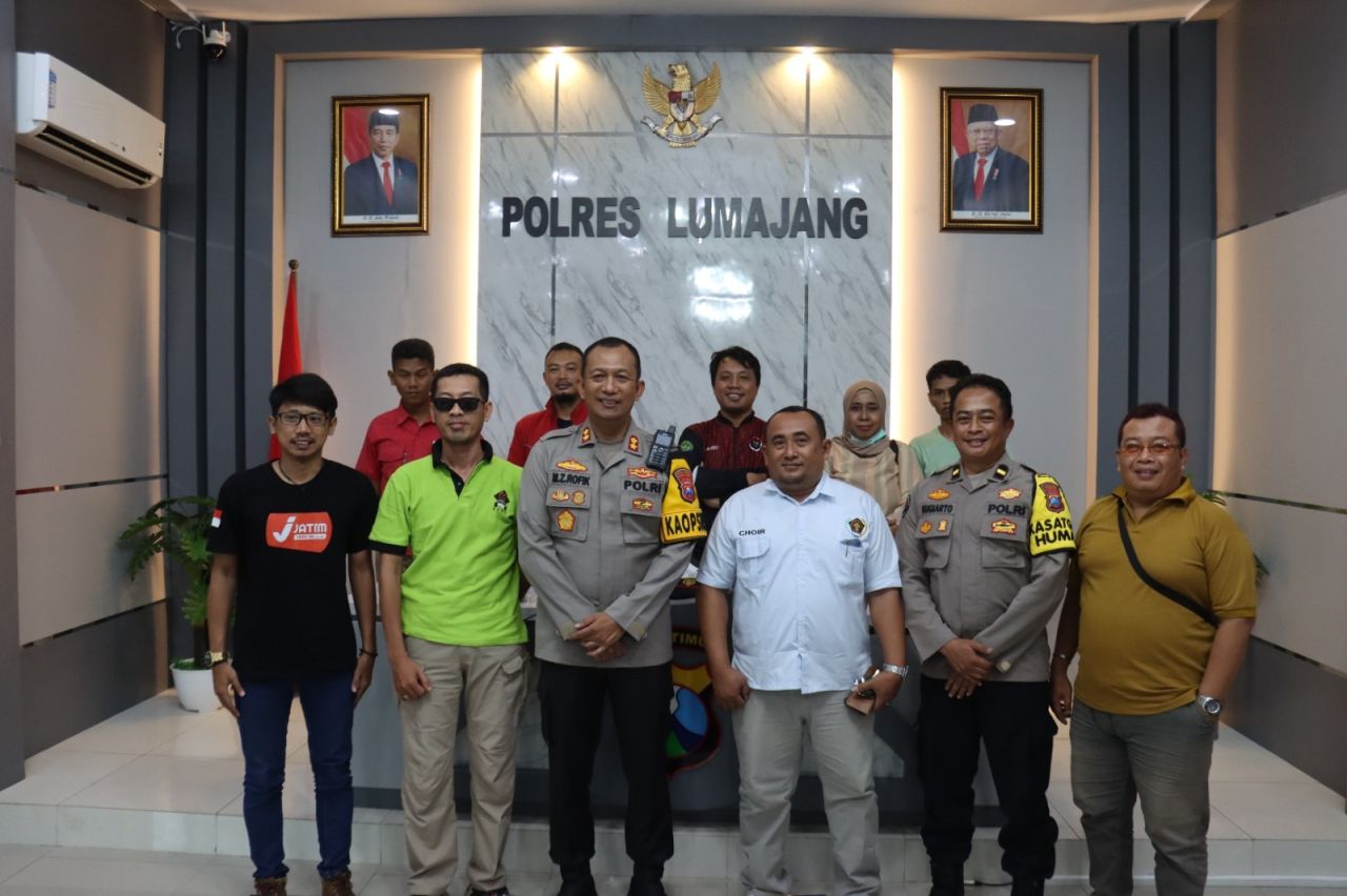 Polres Lumajang Gandeng PWI Wujudkan Pemilu 2024 Aman dan Damai