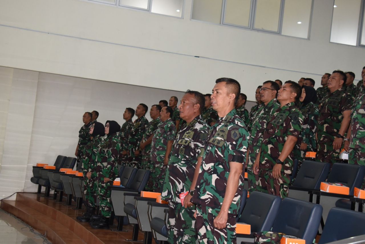 Pentingnya Jaminan Kesejahteraan Prajurit, Kodiklatal Terima Sosialisasi Tabplin