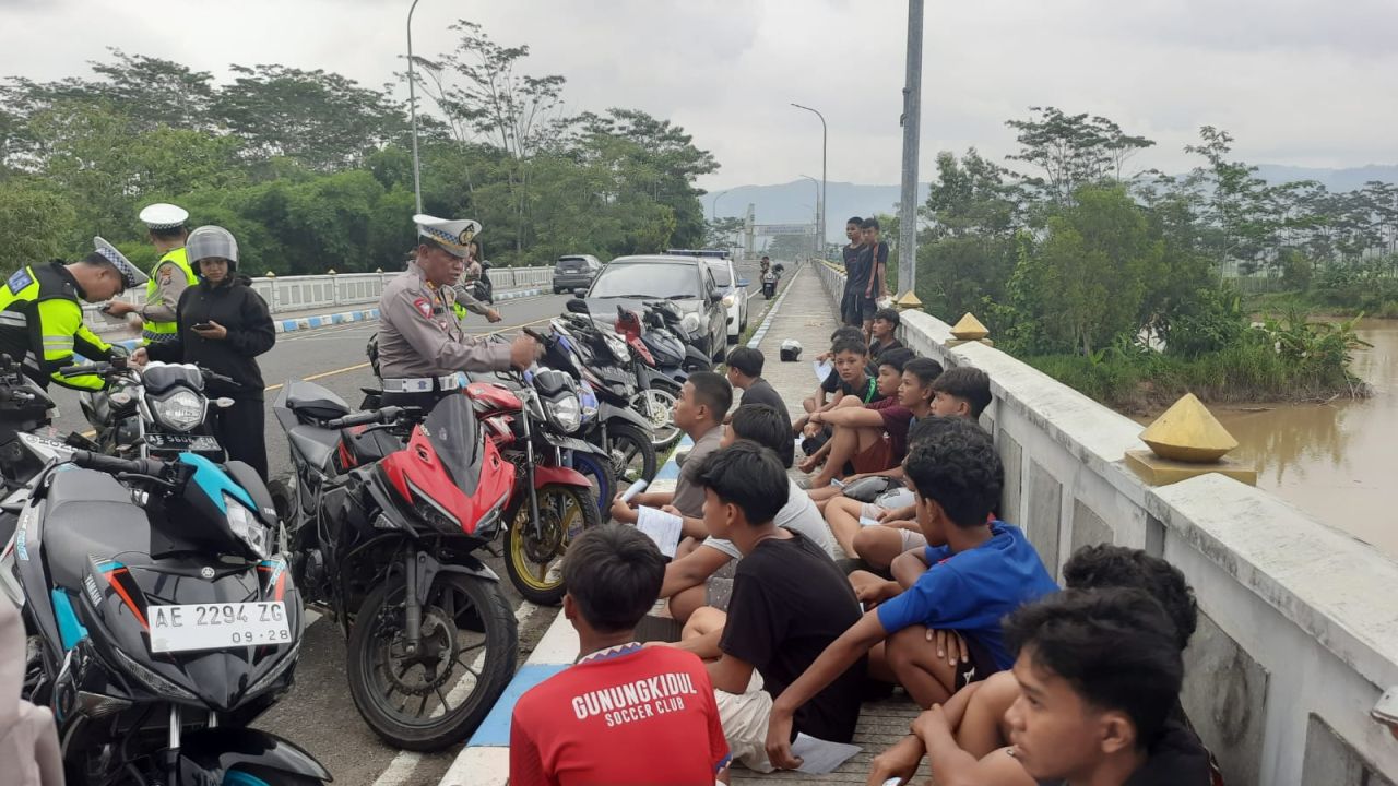 20 Unit Motor Berhasil Diamankan Polres Pacitan