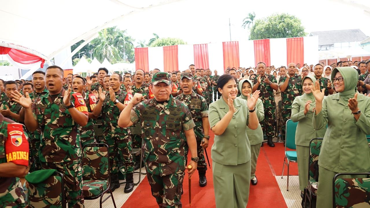 Jelang Pemilu Mayjen TNI Rafael Granada Baay Kembali Ingatkan Soal Netralitas