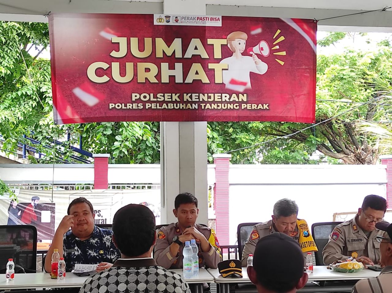 Polsek Kenjeran Gelar Jum'at Curhat di Kelurahan Tanah Kali Kedinding