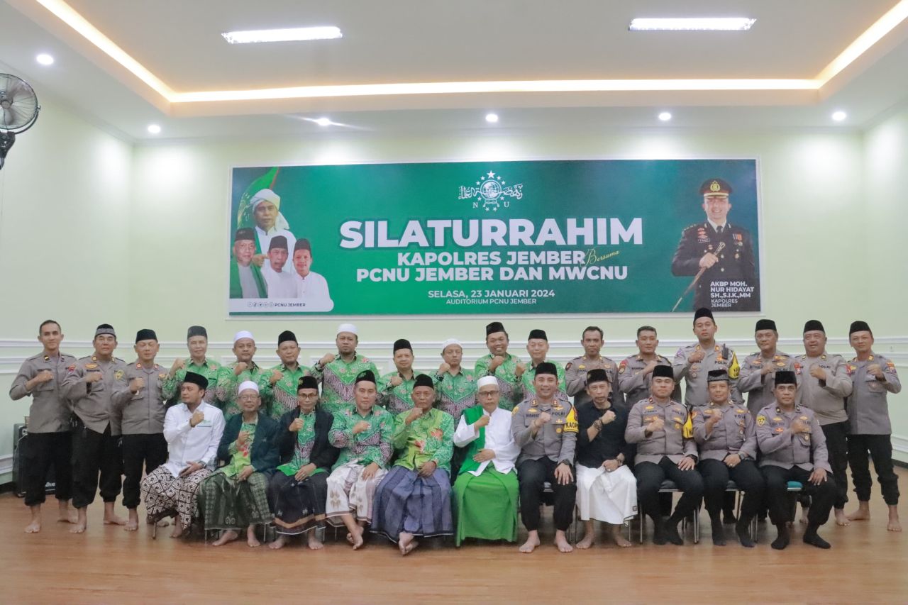 Polres Jember Gandeng Ulama Wujudkan Pemilu Damai 2024