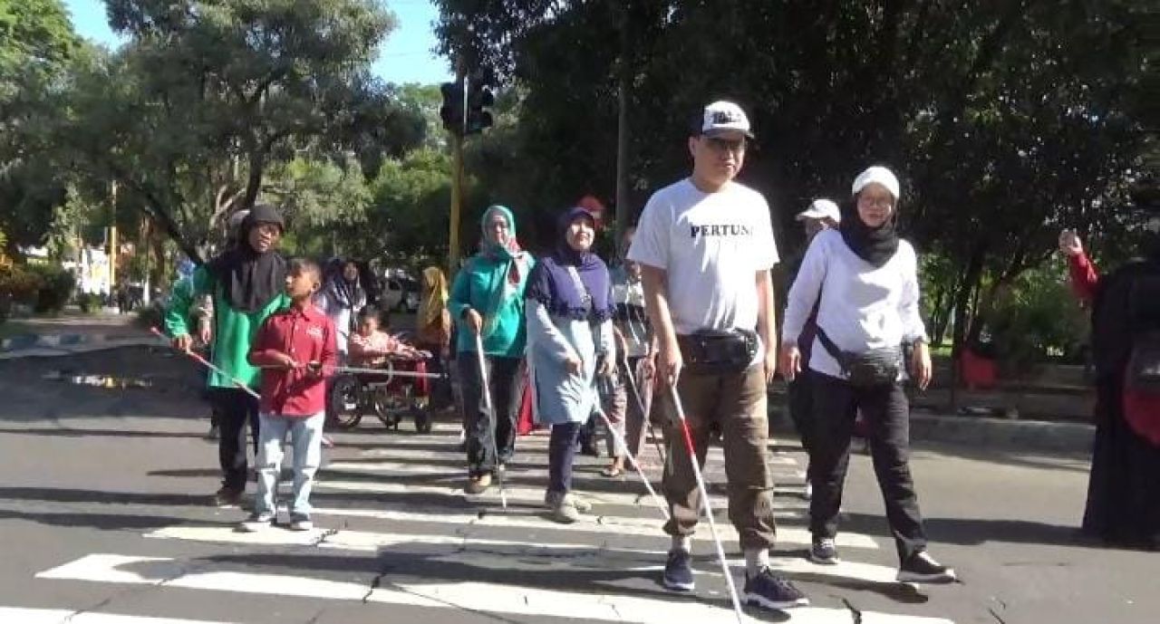 Sosialisasi Kamseltibcarlantas Wujud Peduli Terhadap Disabilitas