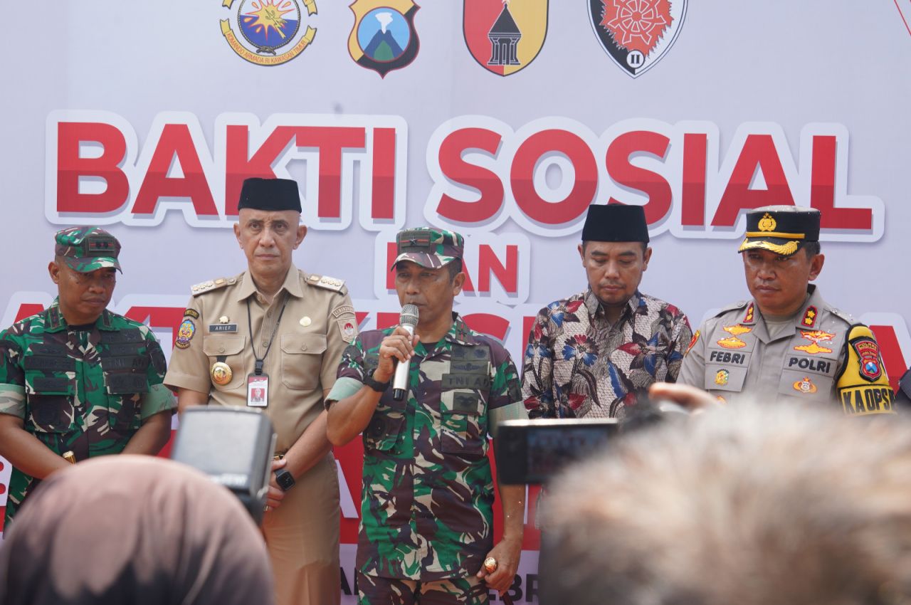 Bulan Bhakti TNI-Polri digelar Serentak di Wilayah Korem Bhaskara Jaya