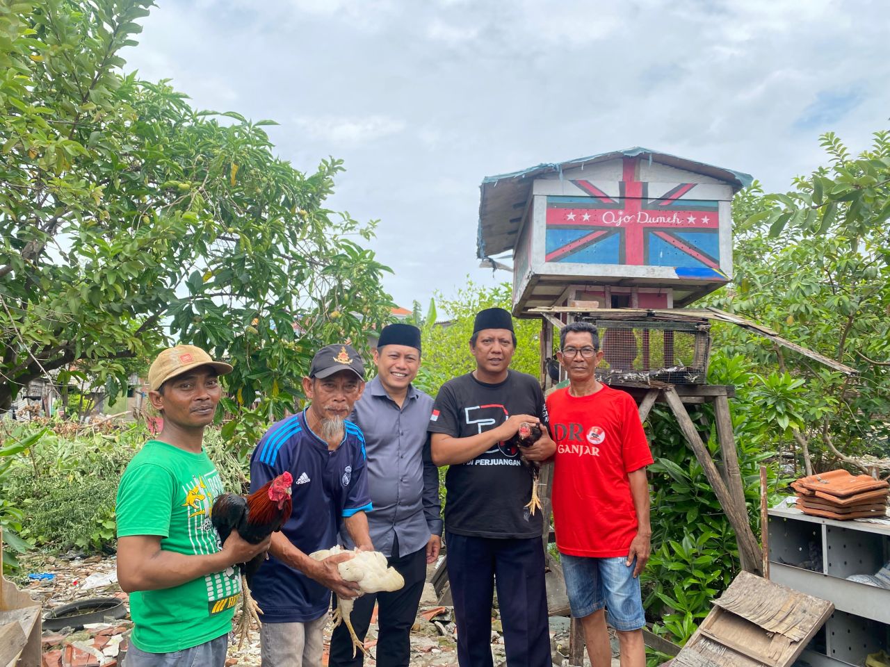 Edukasi Wirausaha Peternakan, Cak Ghoni Bantu Warga Ayam Jawa