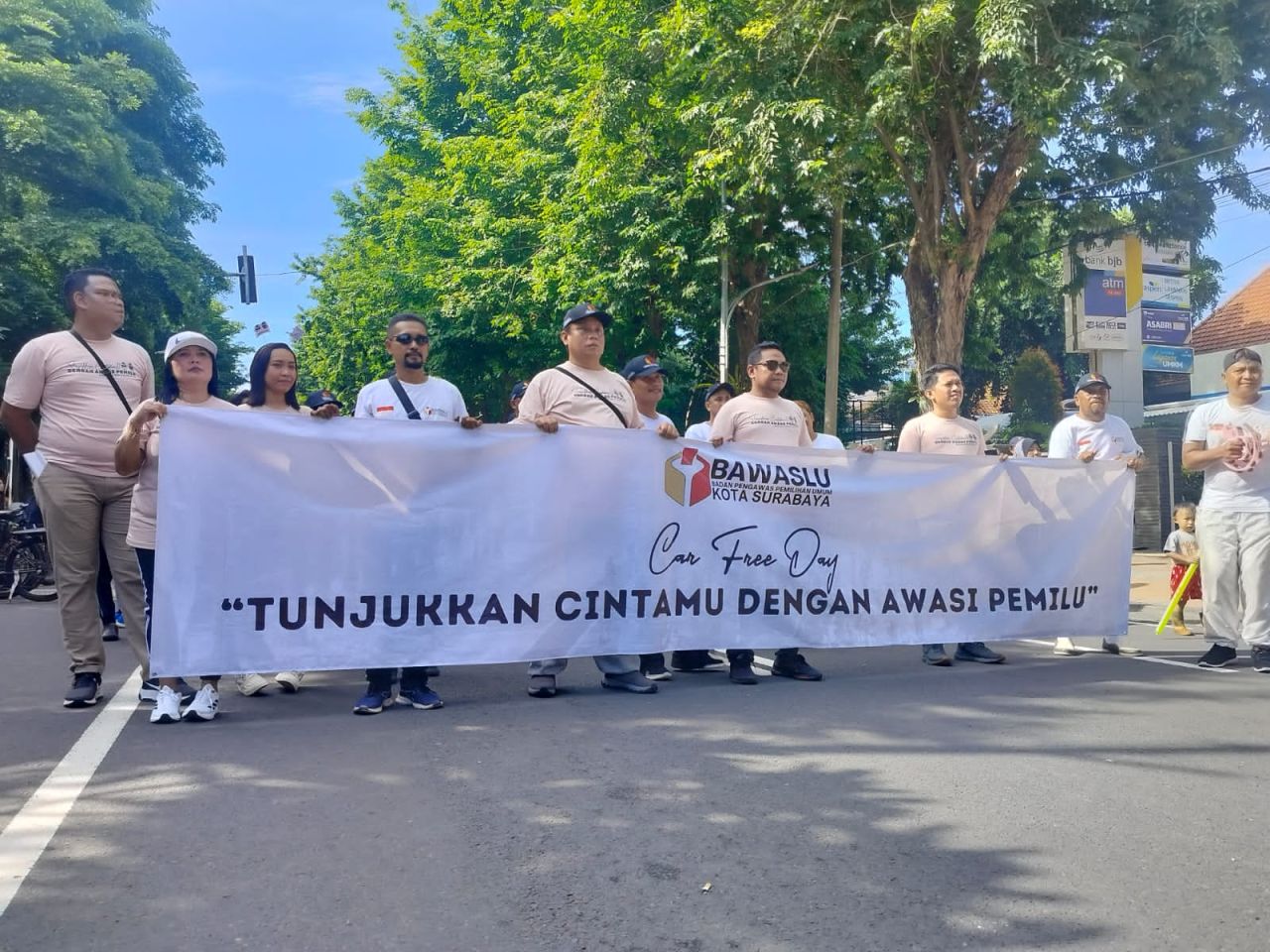 Bawaslu Surabaya Ajak Masyarakat Lakukan Pengawasan dan Sukseskan Pemilu 2024