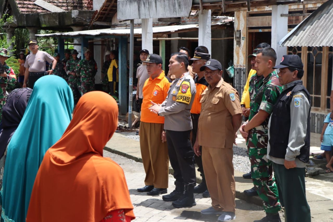 Korban Puting Beliung di Nganjuk Dapat Bantuan Semako