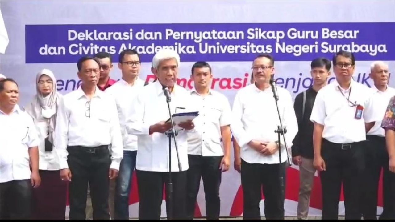 Ini Dia Perguruan Tinggi di Jatim yang Ingin Pemilu Damai dan Menolak Politisasi Kampus