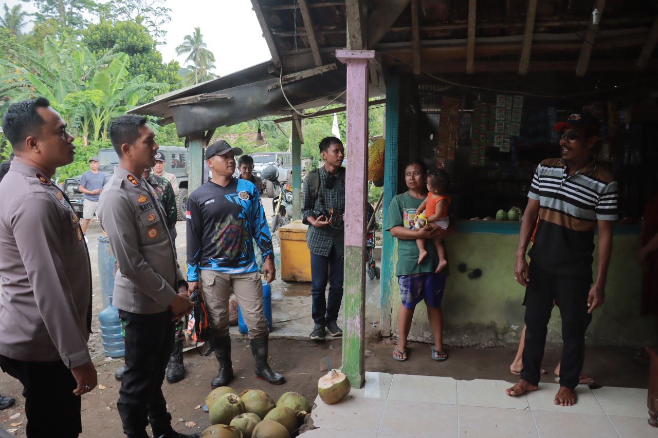 Polres Jember Tinjau TPS Terpencil Rawan Bencana