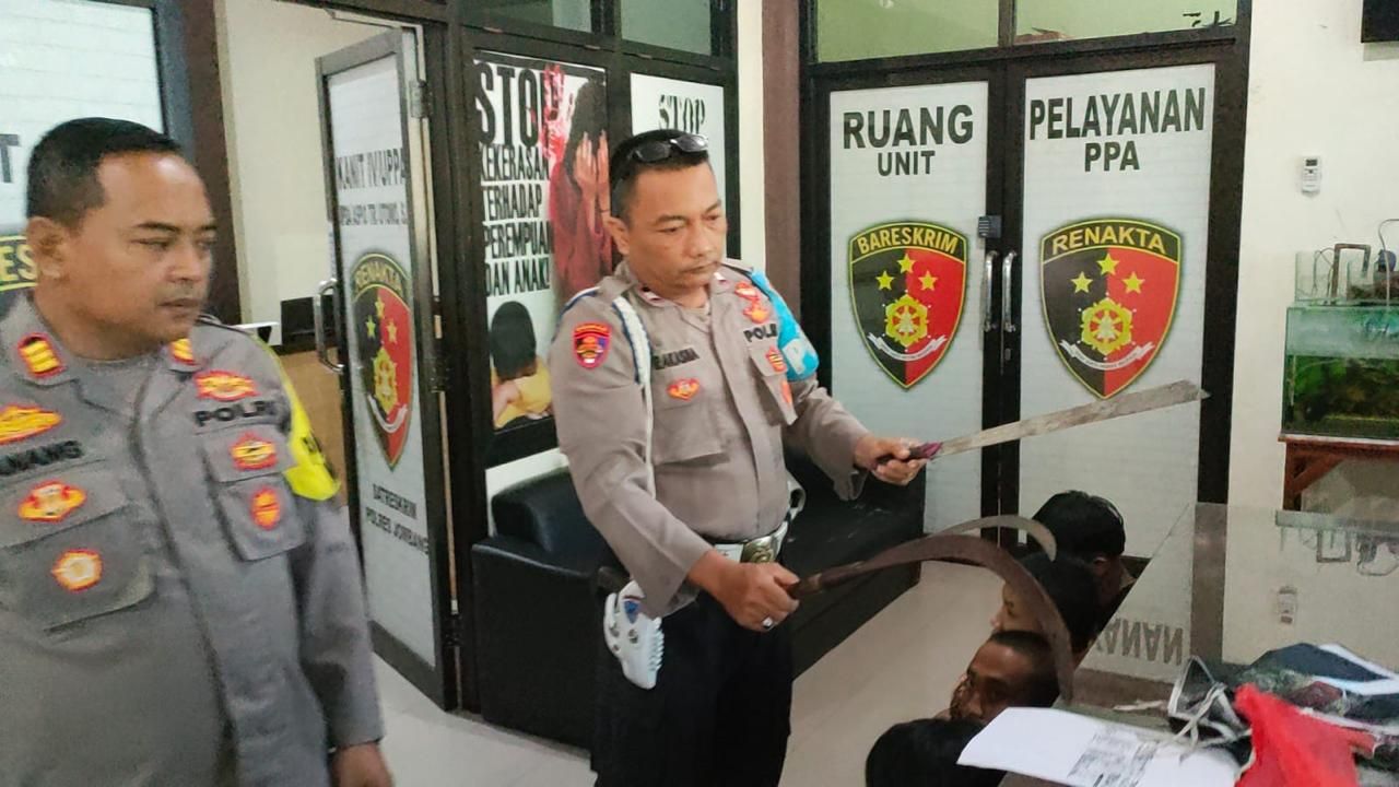 Diduga Terlibat Pengeroyokan di Jombang, Enam Anggota Gangster Diamankan Polisi