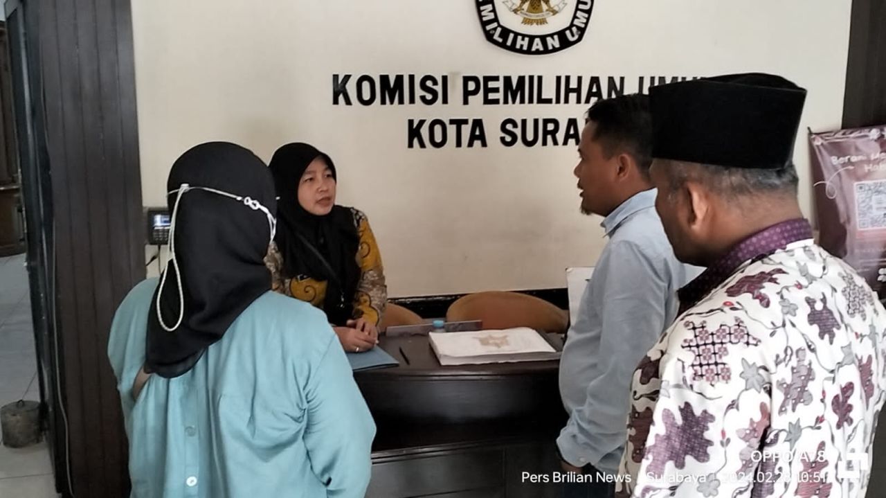 Datangi KPU Surabaya, AMI Minta Klarifikasi Dugaan Oknum Caleg Gunakan Ijazah SMP