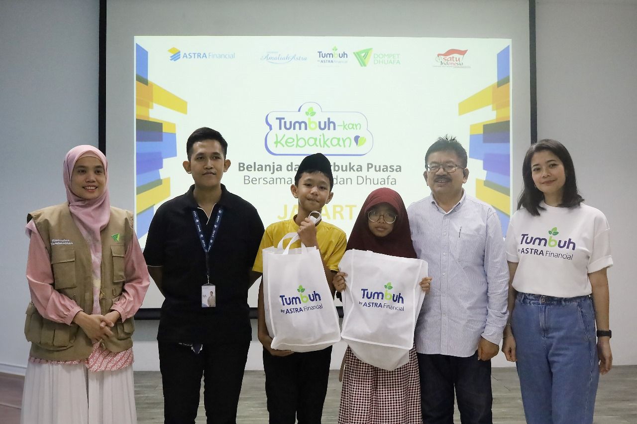 Kolaborasi dengan Dompet Dhuafa, Astra Financial Gelontorkan CSR ke 210 Yatim dan Dhuafa