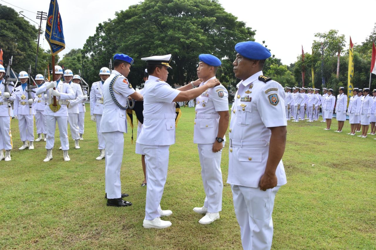 Dankodikdukum Pimpin Serah Terima Jabatan Danpusdikpomal