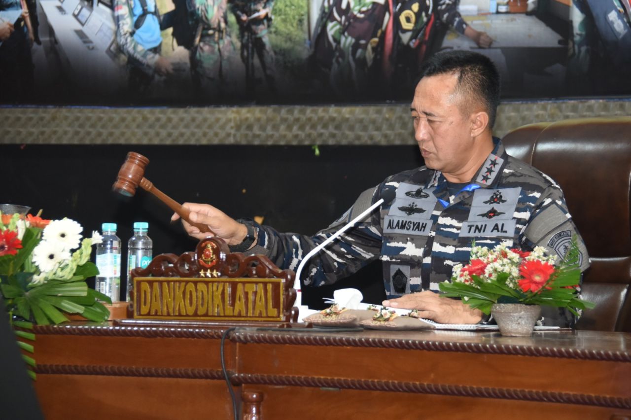 Rasko Kodiklatal, Letjen TNI Marinir Nur Alamsyah Sampaikan Pokok-pokok Kebijakan Dankodiklatal 2024