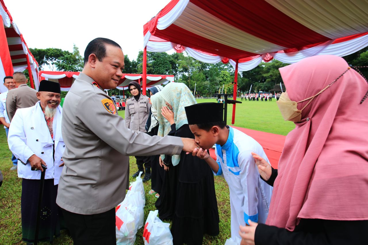 Baksos Polri Presisi Untuk Negeri, Kaops NCS Polri Imbau Jaga Persatuan dan Kesatuan