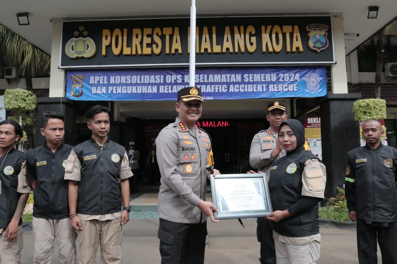 Usai Operasi Keselamatan Semeru Polresta Malang Kota Resmikan "Traffic Accident Rescue"