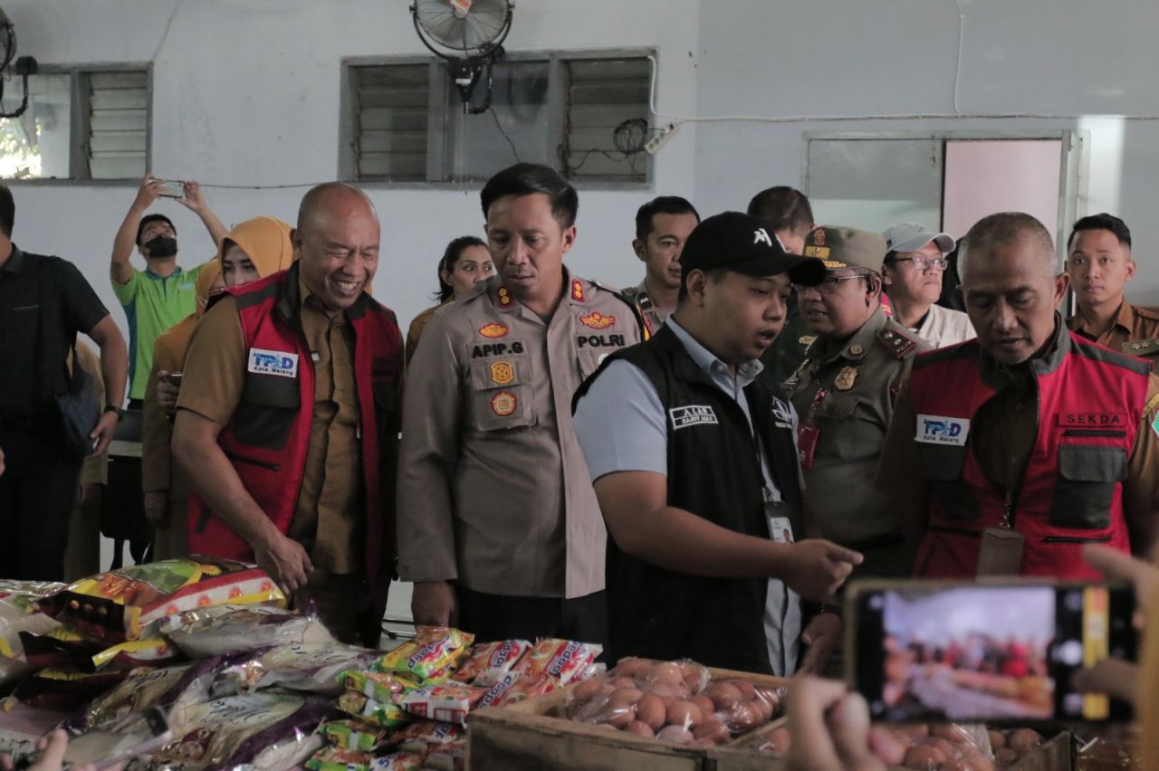 Kendalikan Inflasi Lebaran, Tim Pengendali Inflasi Kota Malang Sidak Harga Bahan Pokok