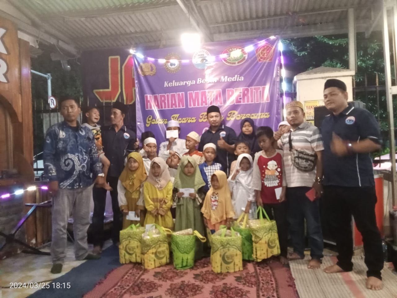 Harianmataberita Buka Bersama Yatim dan Dhuafa