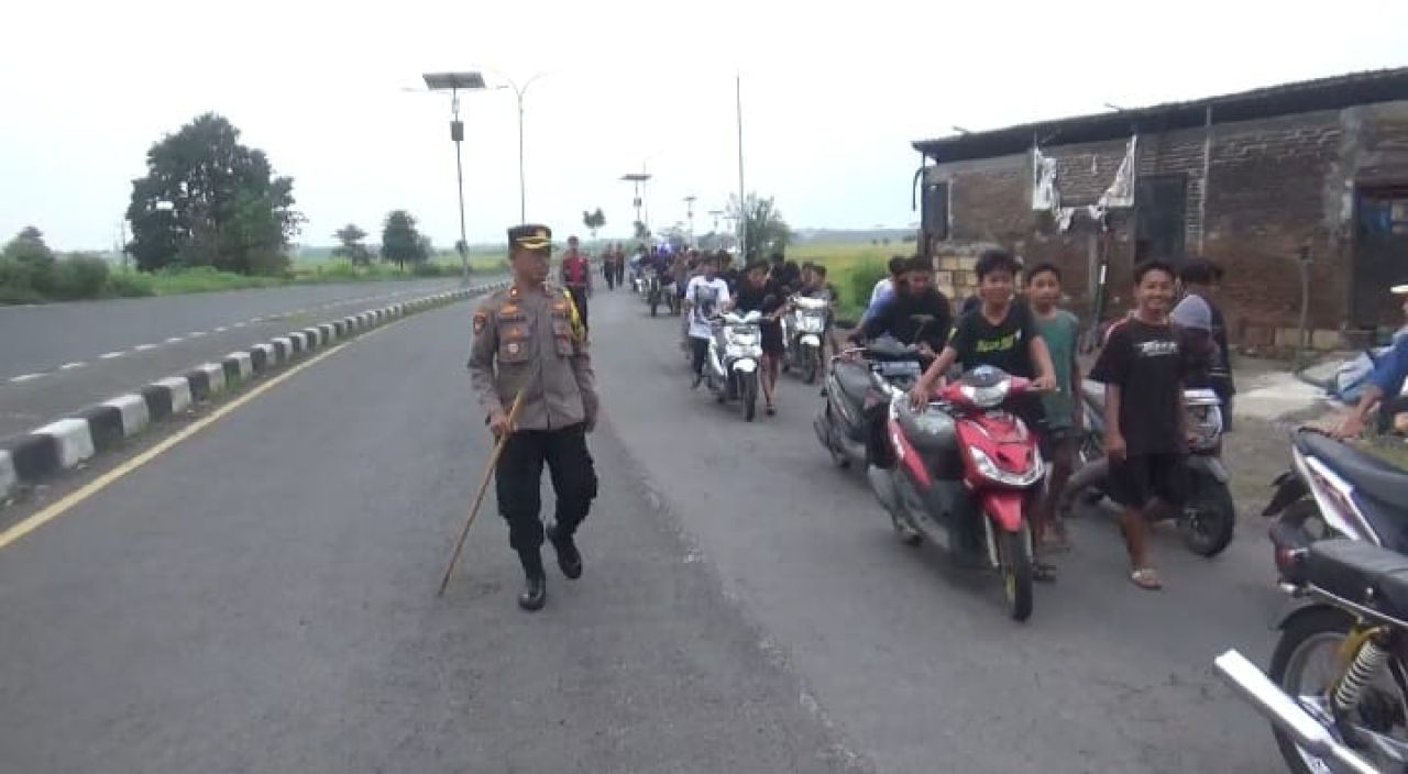 Puluhan Motor Balap Liar di Jombang Diamankan Polisi