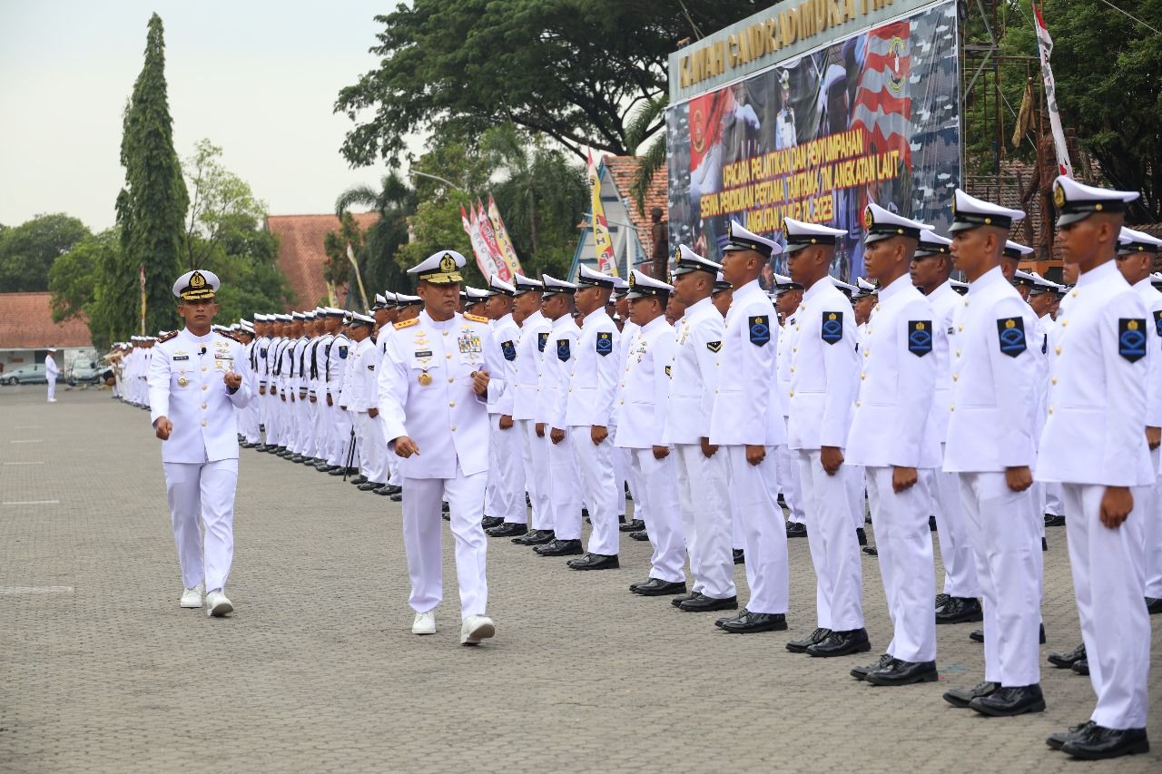 Full Senyum Prajurit dan PNS Kodiklatal April 2024 Naik Pangkat