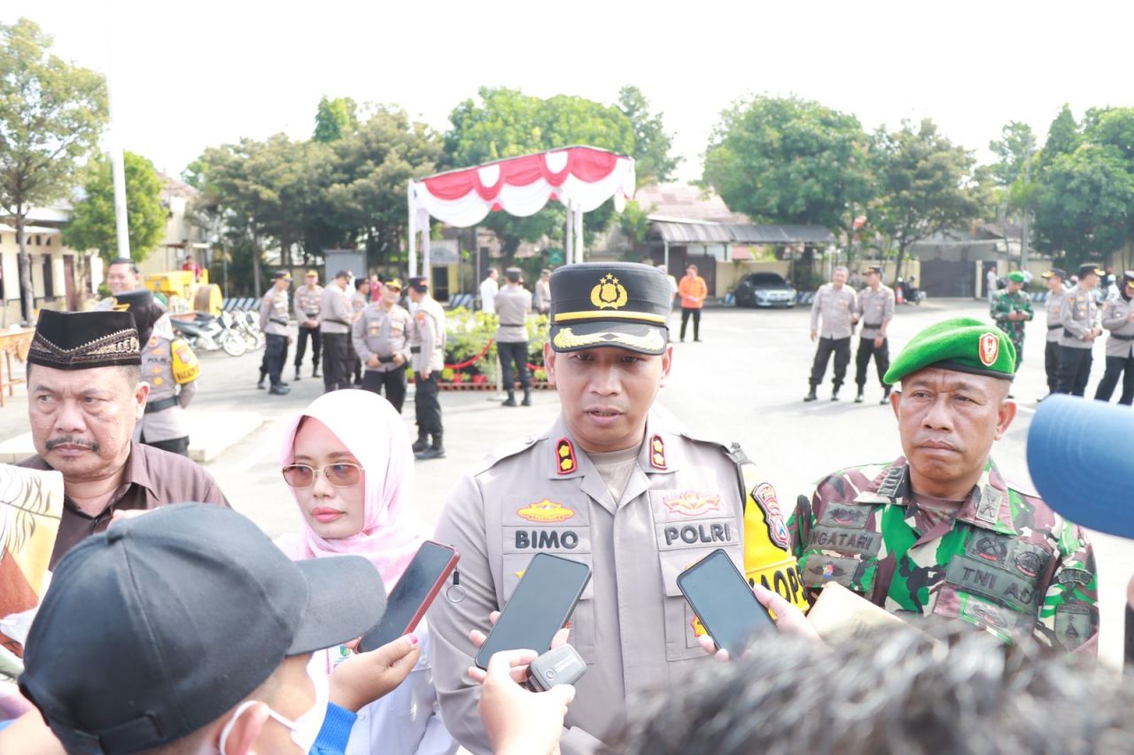 Operasi Ketupat Semeru 2024, Polres Kediri Siagakan 581 Personel Gabungan