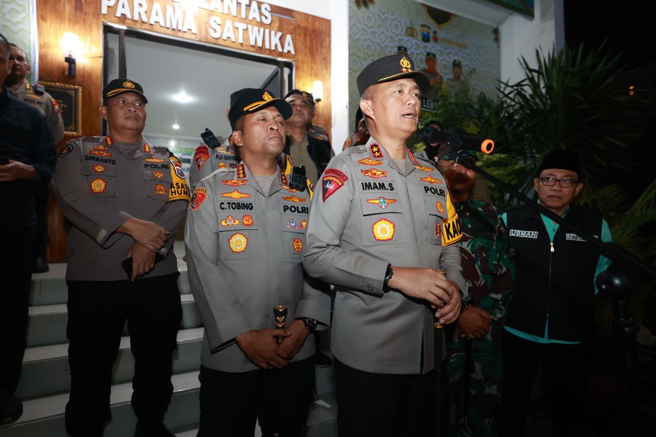 Cek Pospam, Kapolda Jatim: Puncak Arus Mudik Meningkat Signifikan