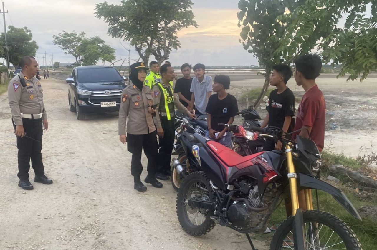 Puluhan Motor Knalpot Tidak Sesuai Spektek Diamankan Polisi