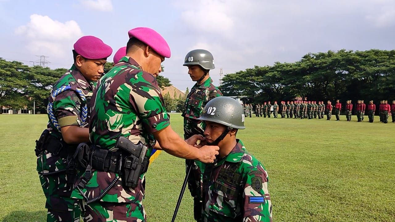 Dankodikmar Kodiklatal Buka Dikjur Calon Prajurit Petarung