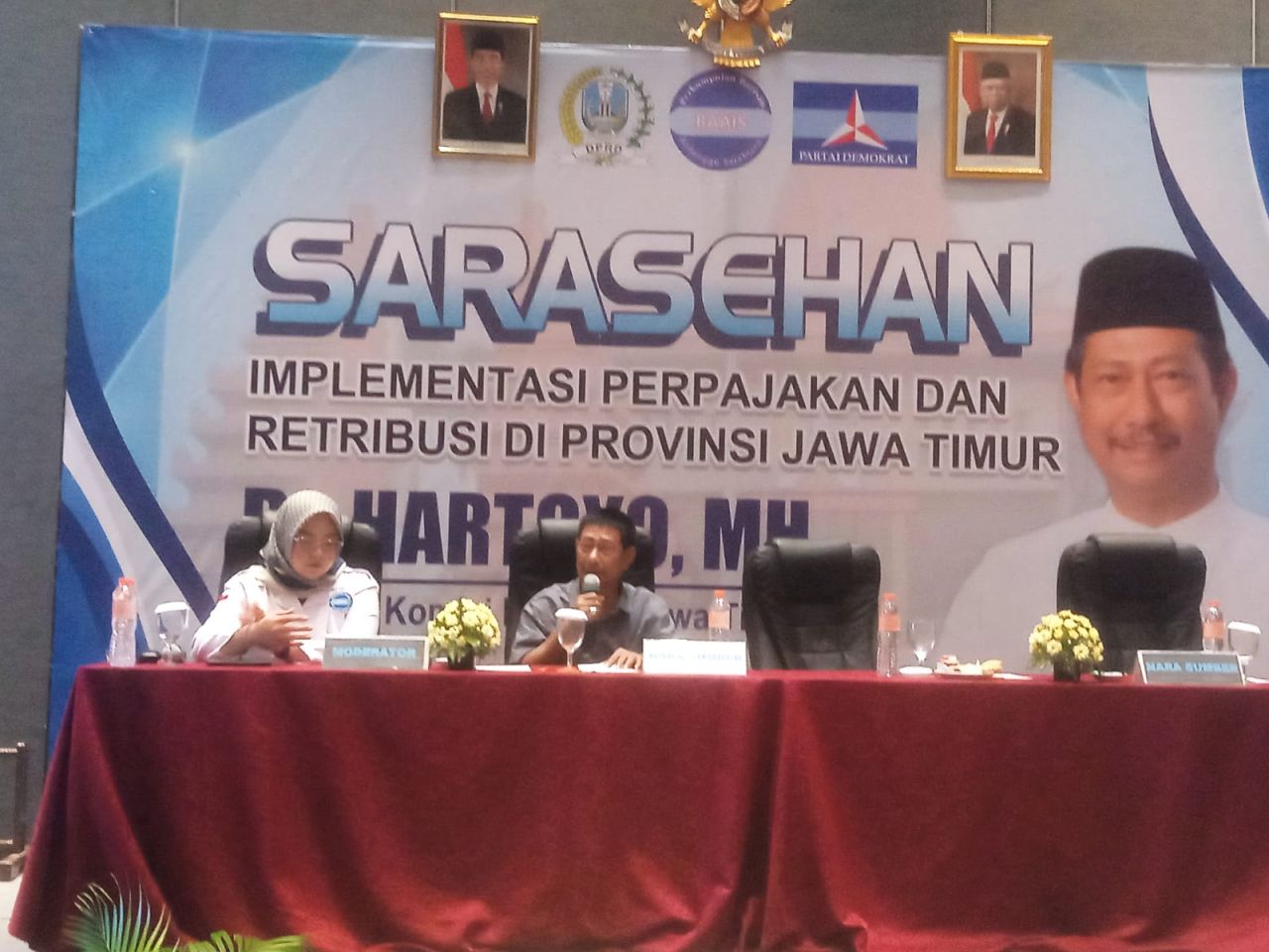 Sarasehan, Hartoyo: Pajak dan Retribusi Daerah Sumber Pendapatan Penting