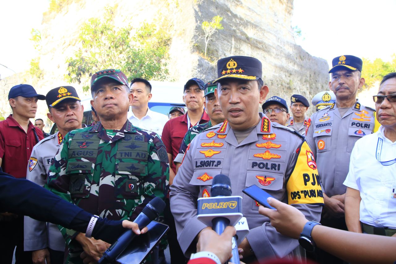 WWF ke-10, Kapolri dan Panglima TNI Tinjau Kesiapan Venue GWK