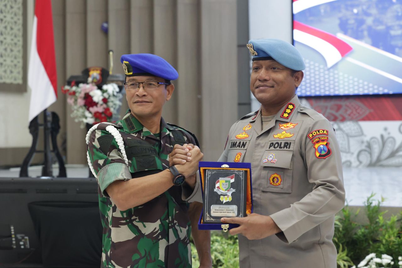 Polda Jatim dan Kodam V Brawijaya Pererat Soliditas dan Sinergitas 