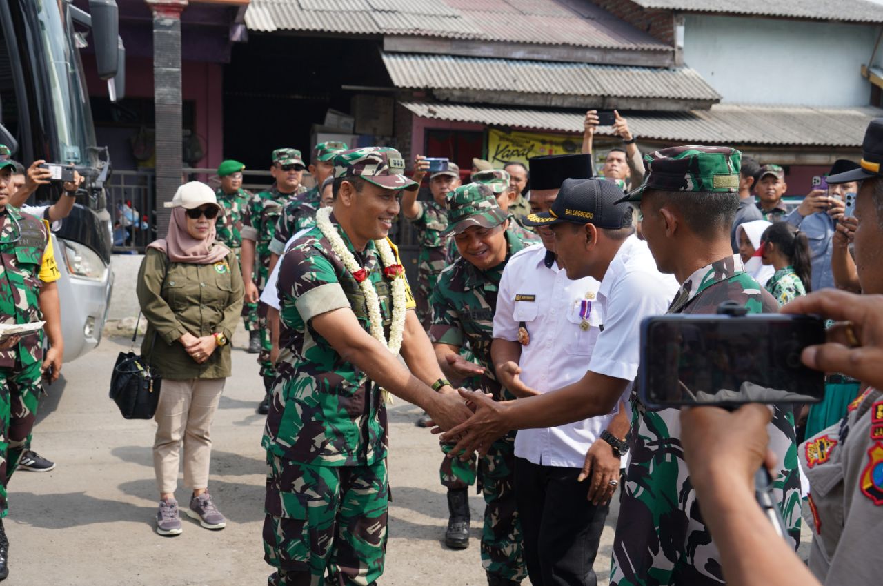 Tim Wasev Mabes TNI AD Tinjau Pelaksanaan TMMD ke-120