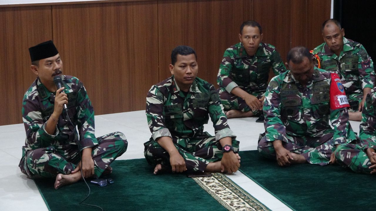 Sukses Lattek Tahap Sarrit, Satdik-1 Kodiklatal Doa Bersama 